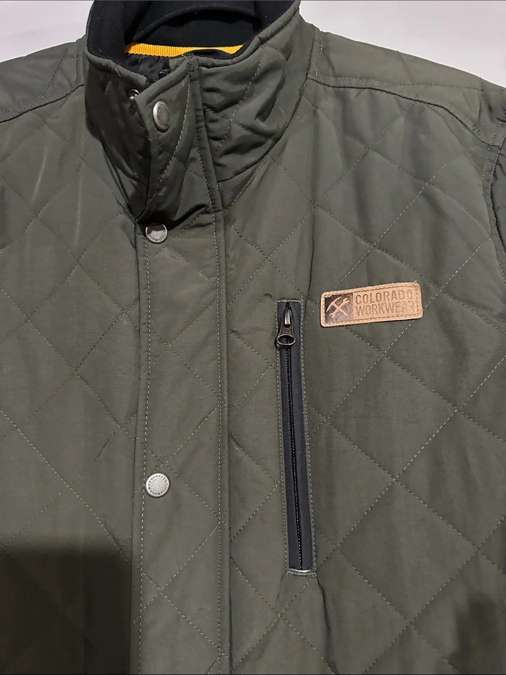 Tranquility by Colorado Clothing Olive Quilted Lightweight Jacket